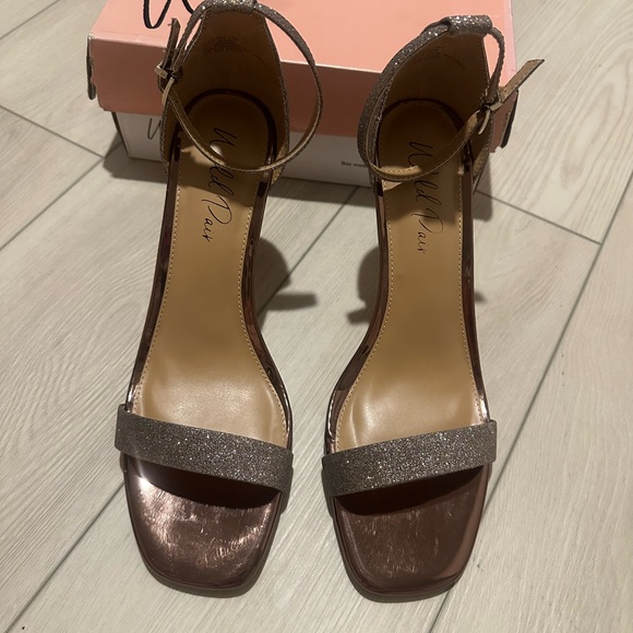 Wild Pair Women’s Glittery Heels - Picture 3 of 9